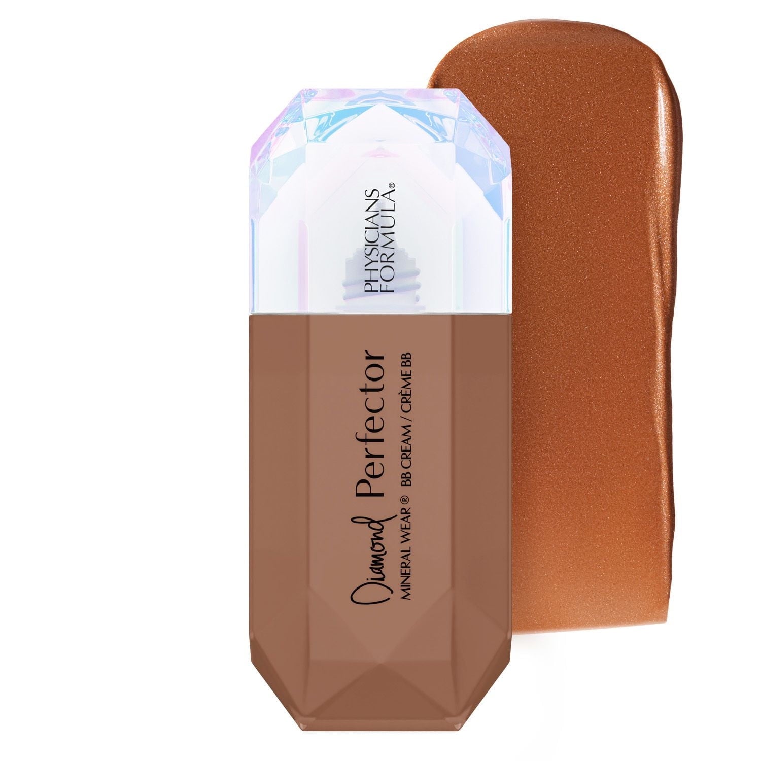 Physicians Formula Mineral Wear Diamond Perfector BB Cream Makeup, Deep-to-Rich, 1.0 oz