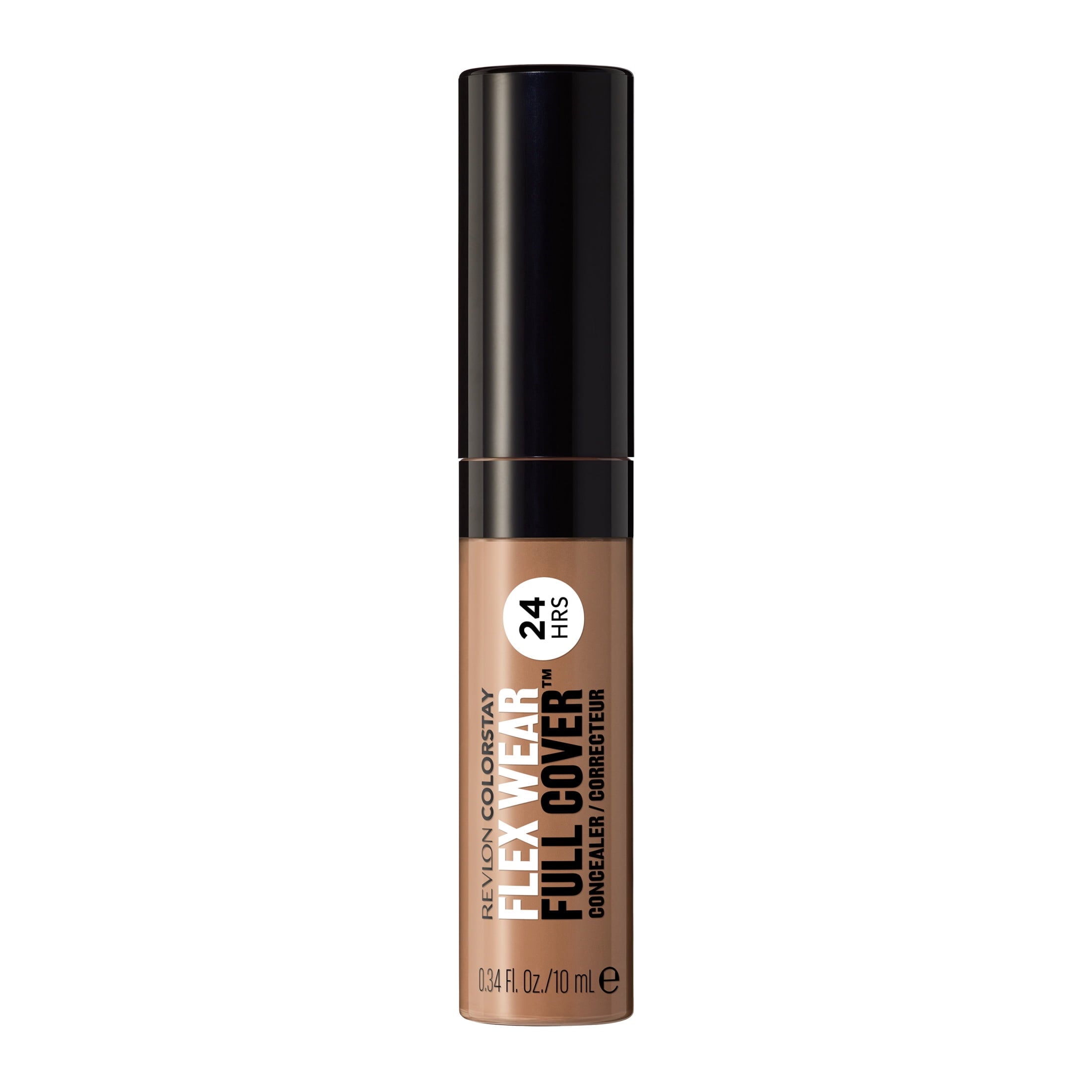 Revlon ColorStay Flex Wear Concealer, Full Coverage, 24HR Wear, 070 Nutmeg, 0.34 fl oz