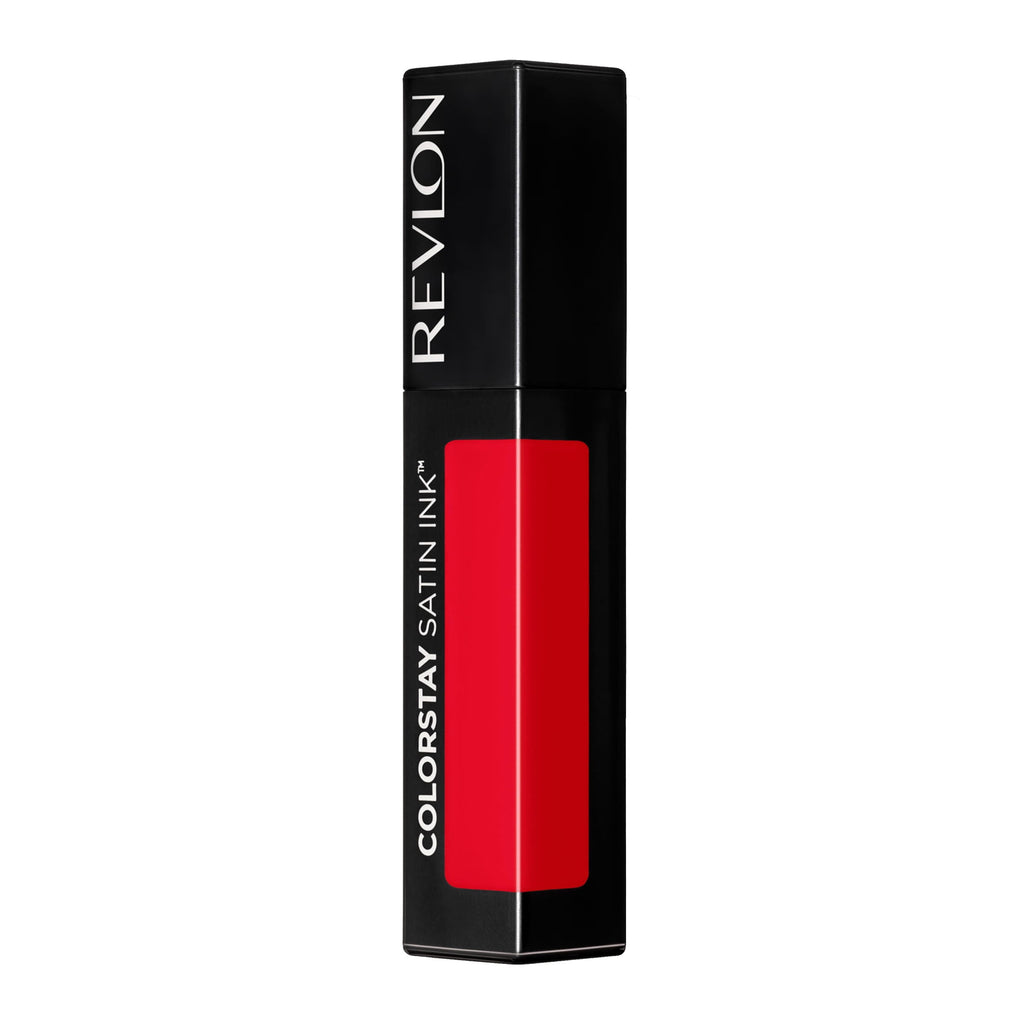 Revlon ColorStay Satin Ink Long Lasting Lipstick with Vitamin E, 015 Fire & Ice, 0.17 fl oz