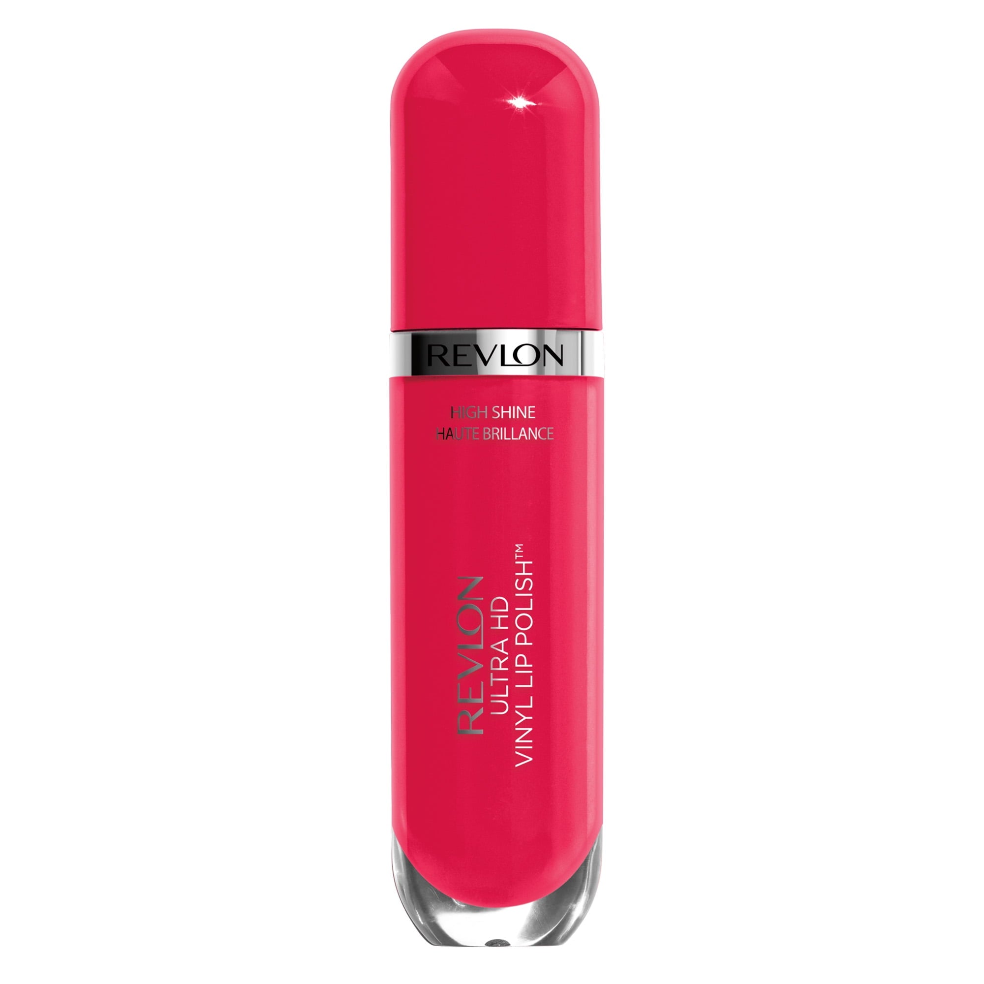 Revlon Ultra HD Vinyl Lip Polish, Liquid Lipstick with Aloe Leaf Extract and Vitamin E , 900 Fearless Who?, 0.16 oz