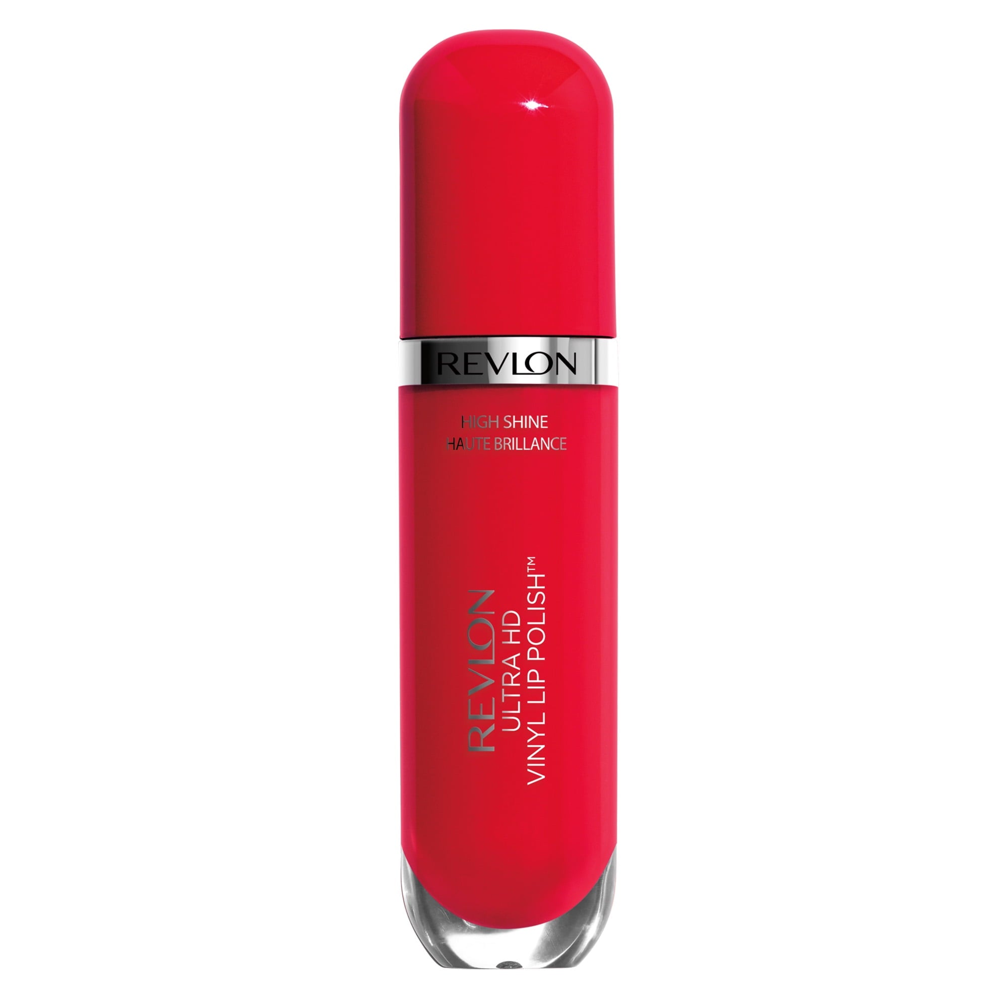 Revlon Ultra HD Vinyl Lip Polish, Liquid Lipstick with Aloe Leaf Extract and Vitamin E , 905 She’s on Fire, 0.16 oz
