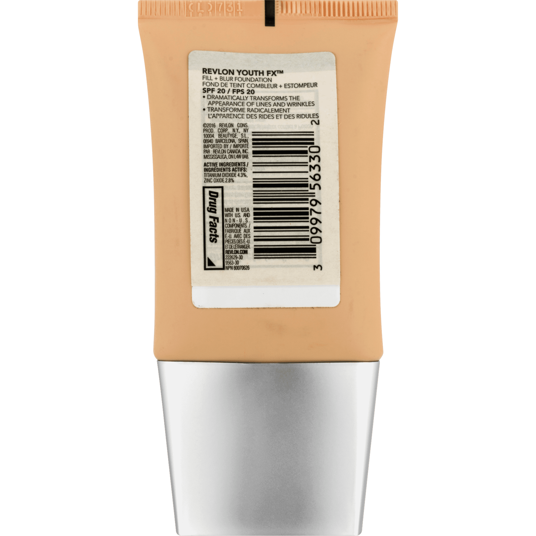 Revlon Youth FX Fill + Blur Foundation, Nude