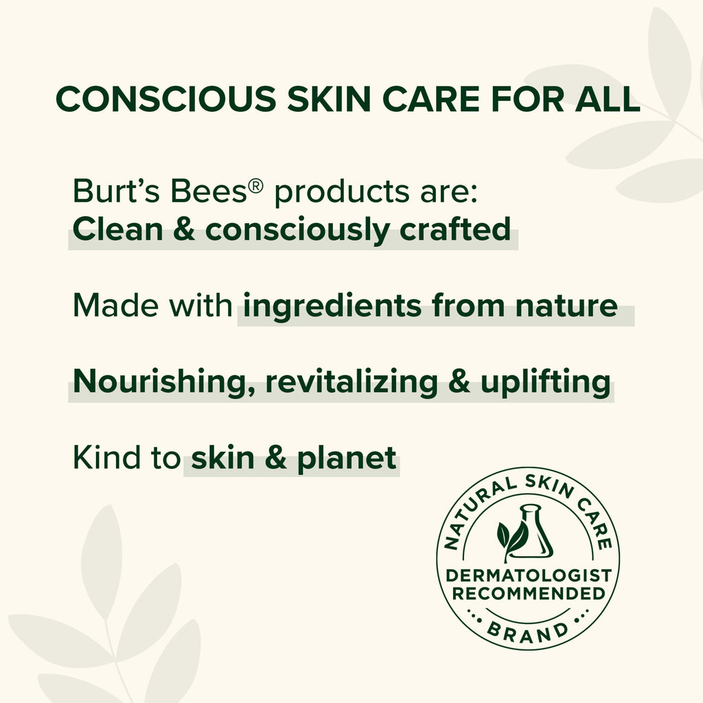 Burt's Bees 100% Natural Origin Rescue Lip Balm, Cooling Eucalyptus, 1 Tube