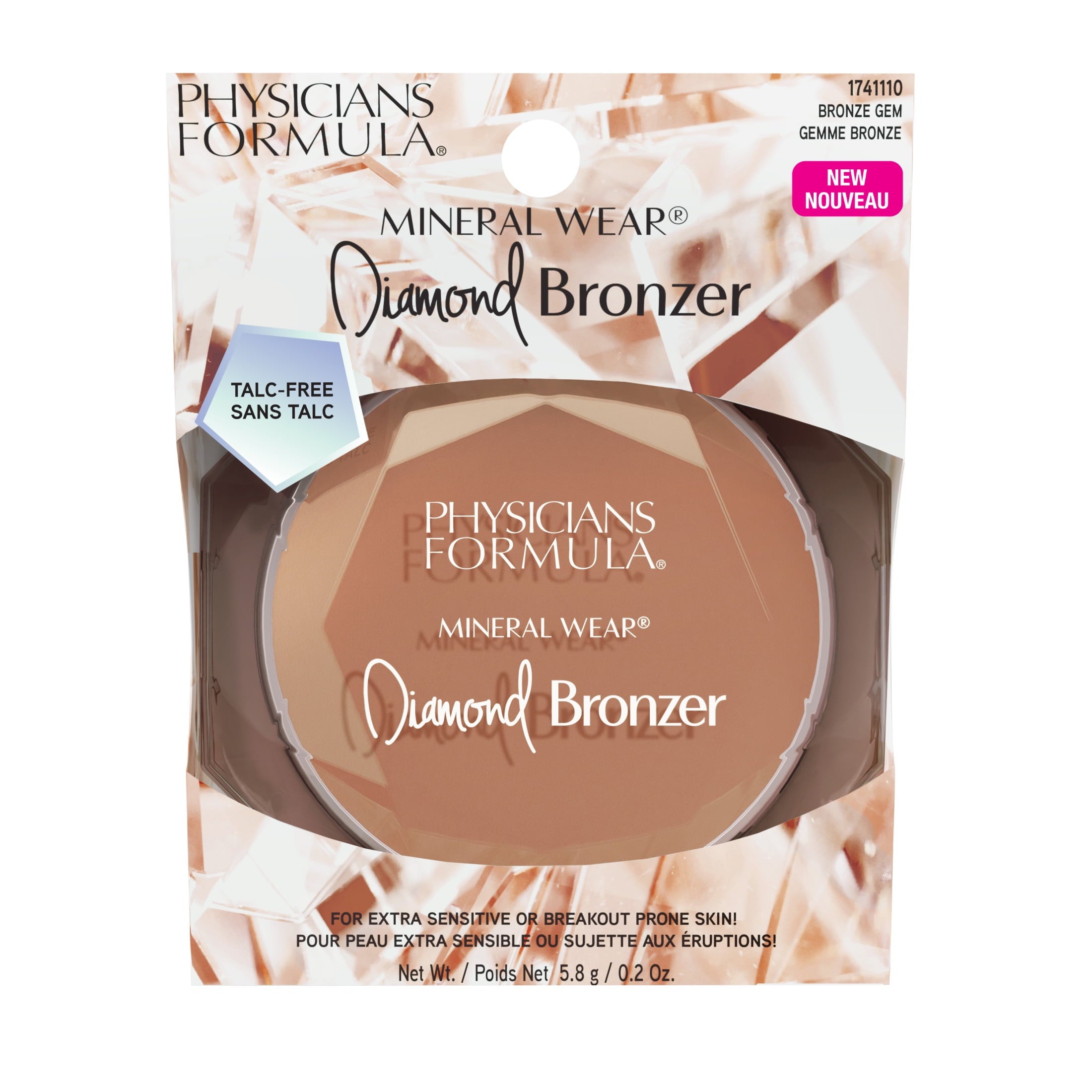 Physicians Formula Mineral Wear Diamond Bronzer, Bronze Gem