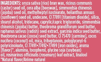 Burts Bees 100% Natural Origin Matte Stick - Rhubarb Rapids, 1 Tube