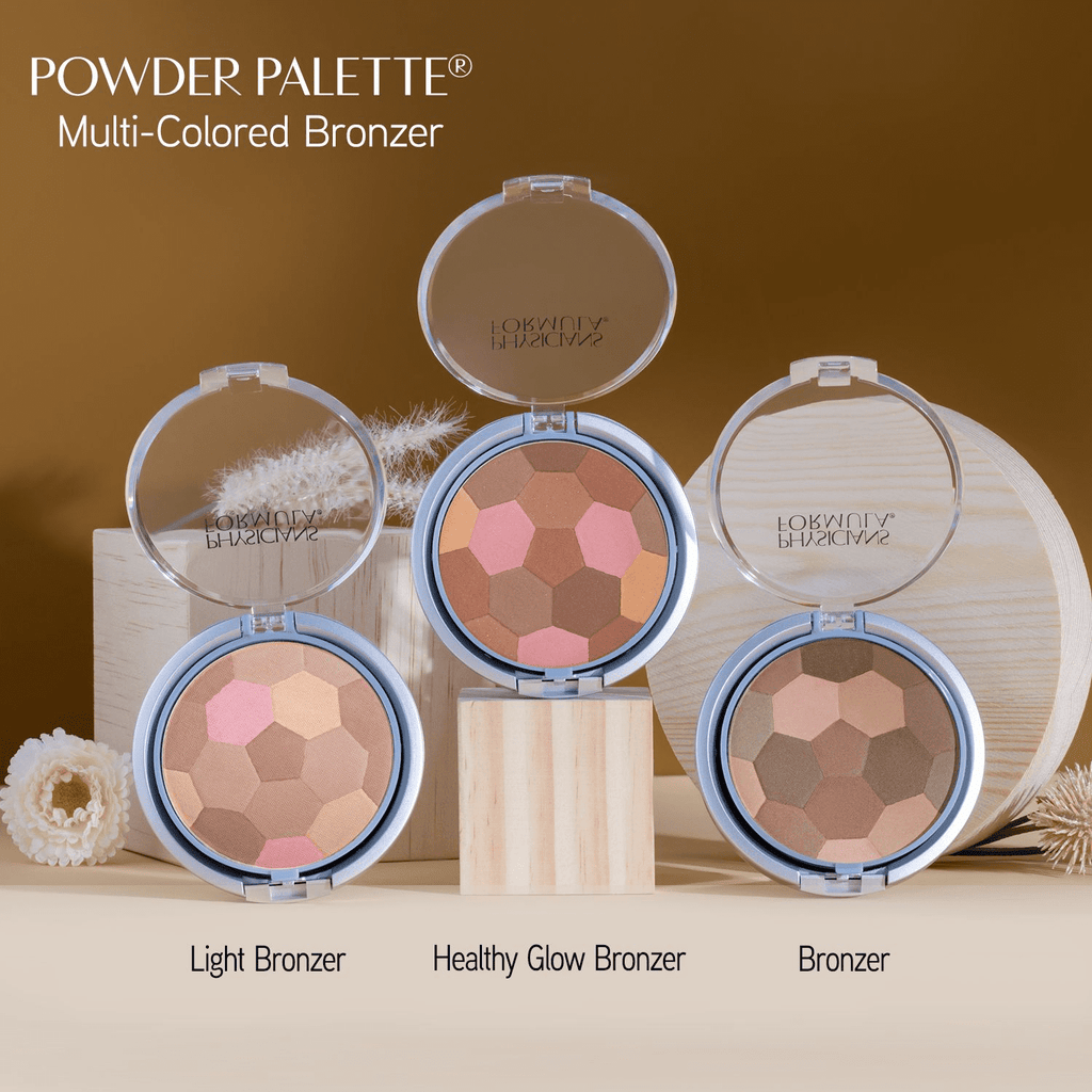 Physicians Formula Powder Palette Multi-Colored Bronzer Makeup, Healthy Glow, 0.3 oz