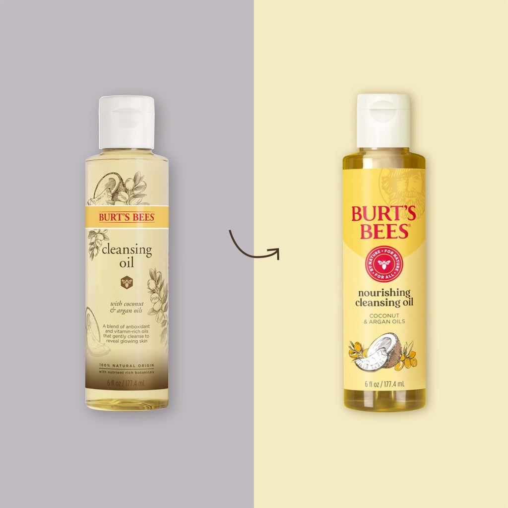 Burt's Bees, Cleansing Oil with Coconut & Argan Oils, 6 fl oz (177.4 ml)