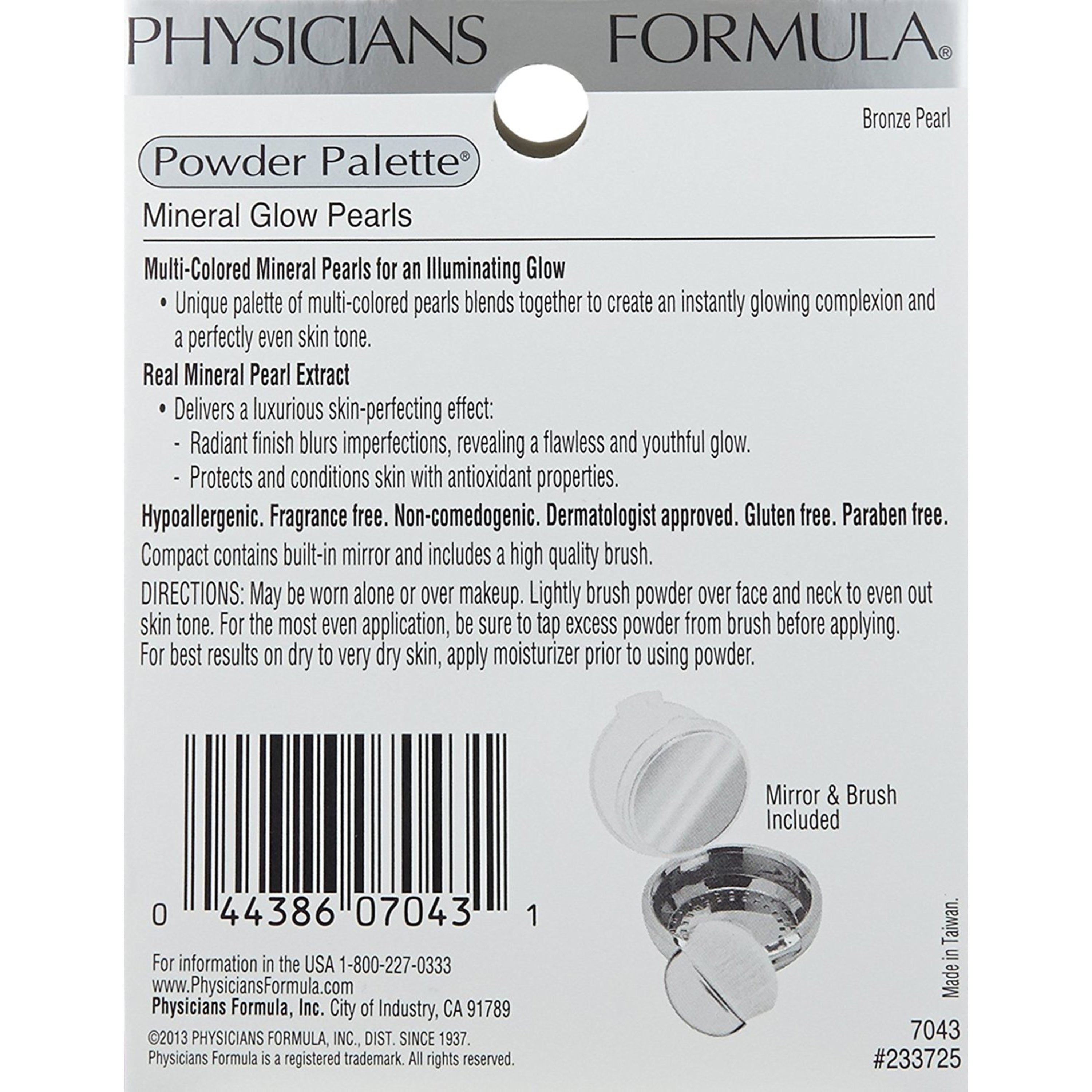 Physicians Formula Powder Palette® Mineral Glow Pearls, Bronze Pearl