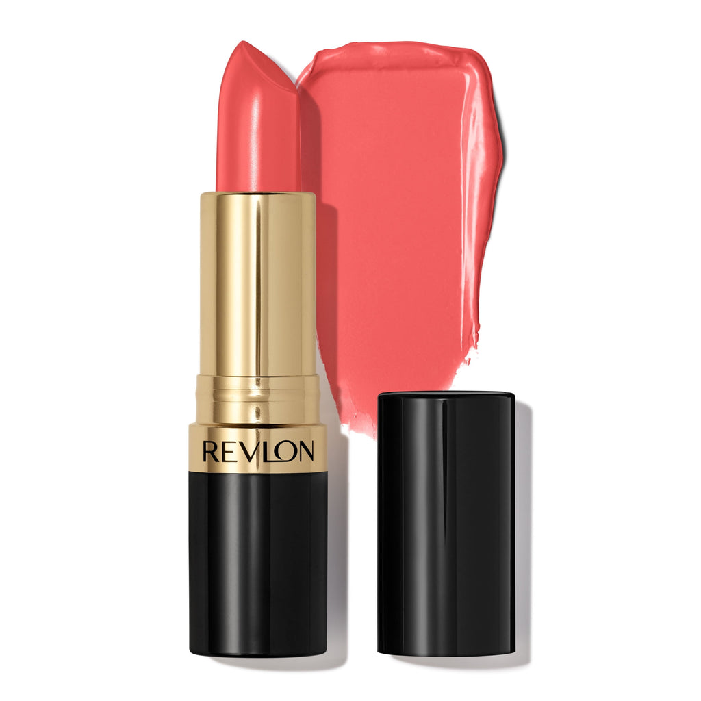 (2 pack) Revlon Super Lustrous Creme Lipstick, Creamy Formula, 674 Coral Berry, 0.15 oz