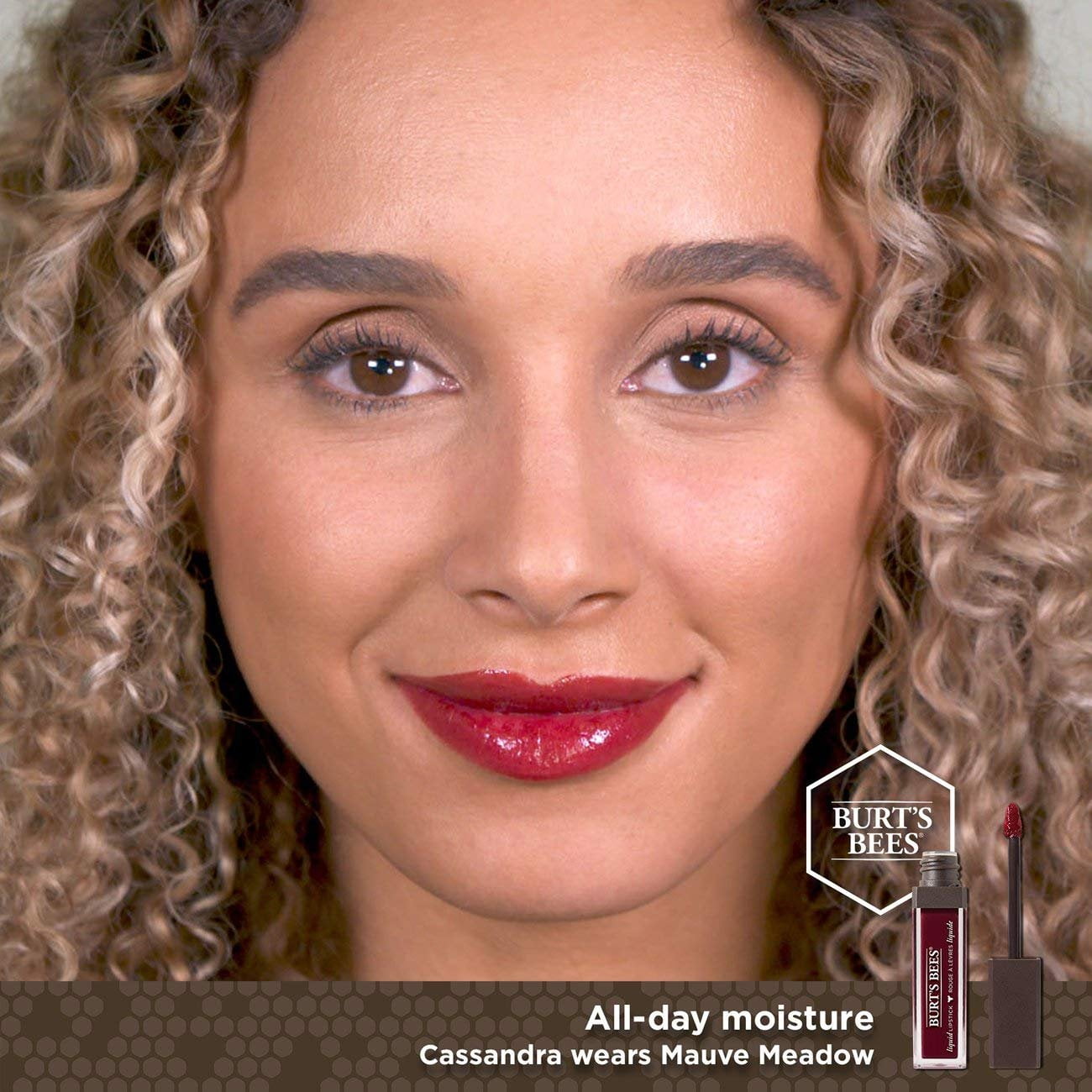 Burt's Bees Glossy Liquid Lipstick - Mauve Meadow