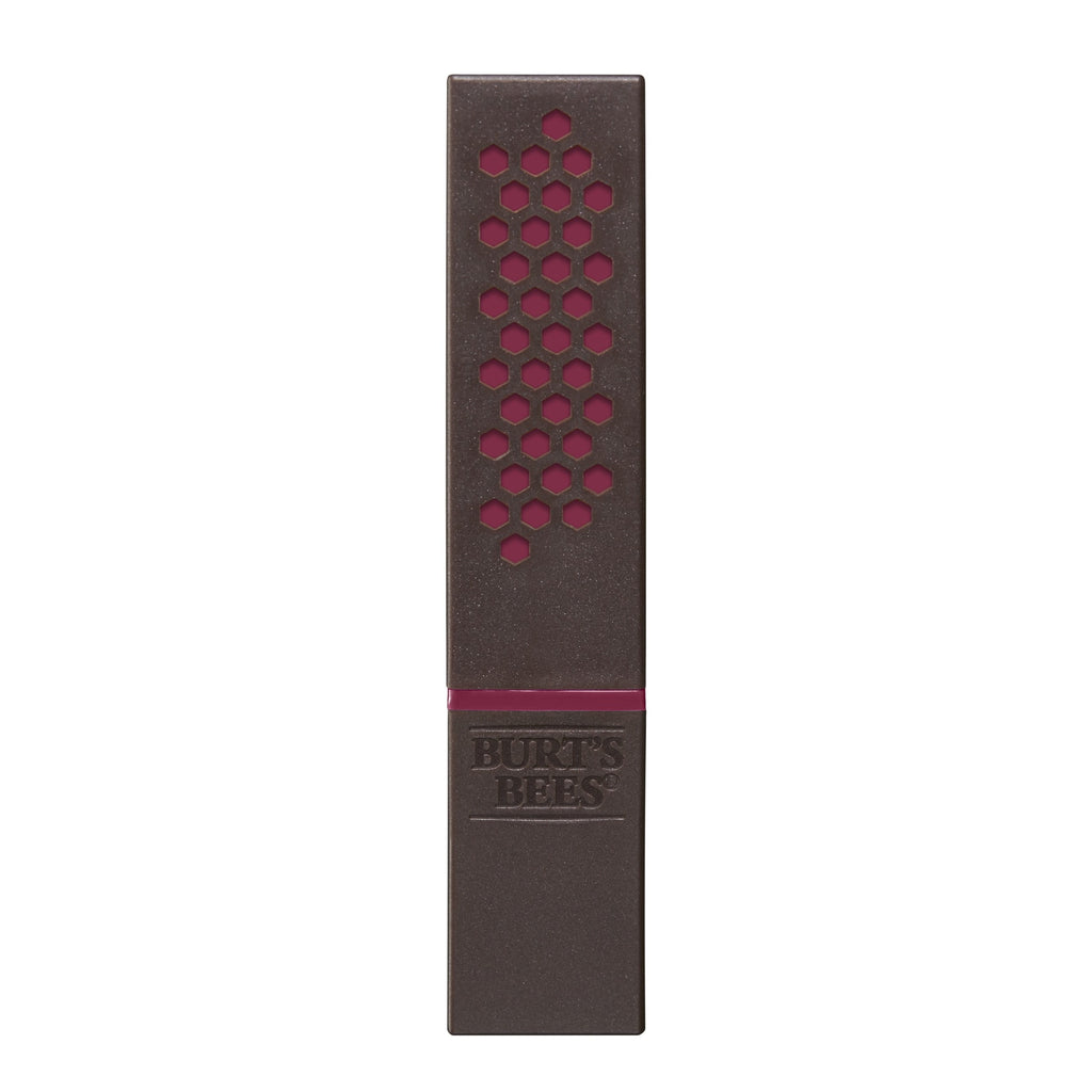 Burts Bees 100% Natural Moisturizing Lipstick, Wine Wave, 1 Count
