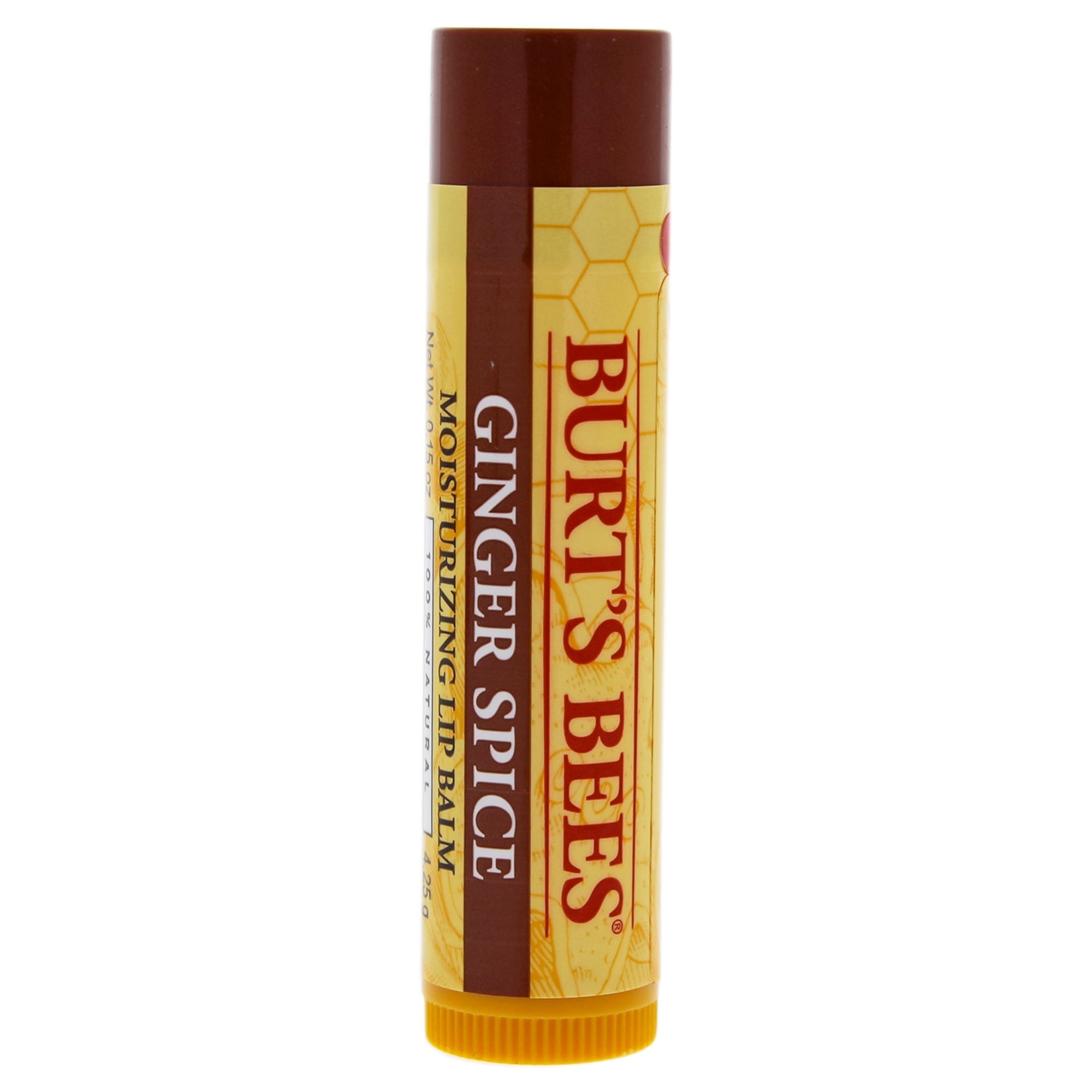 Ginger Spice Lip Balm Blister by Burts Bees for Unisex - 0.15 oz Lip Balm