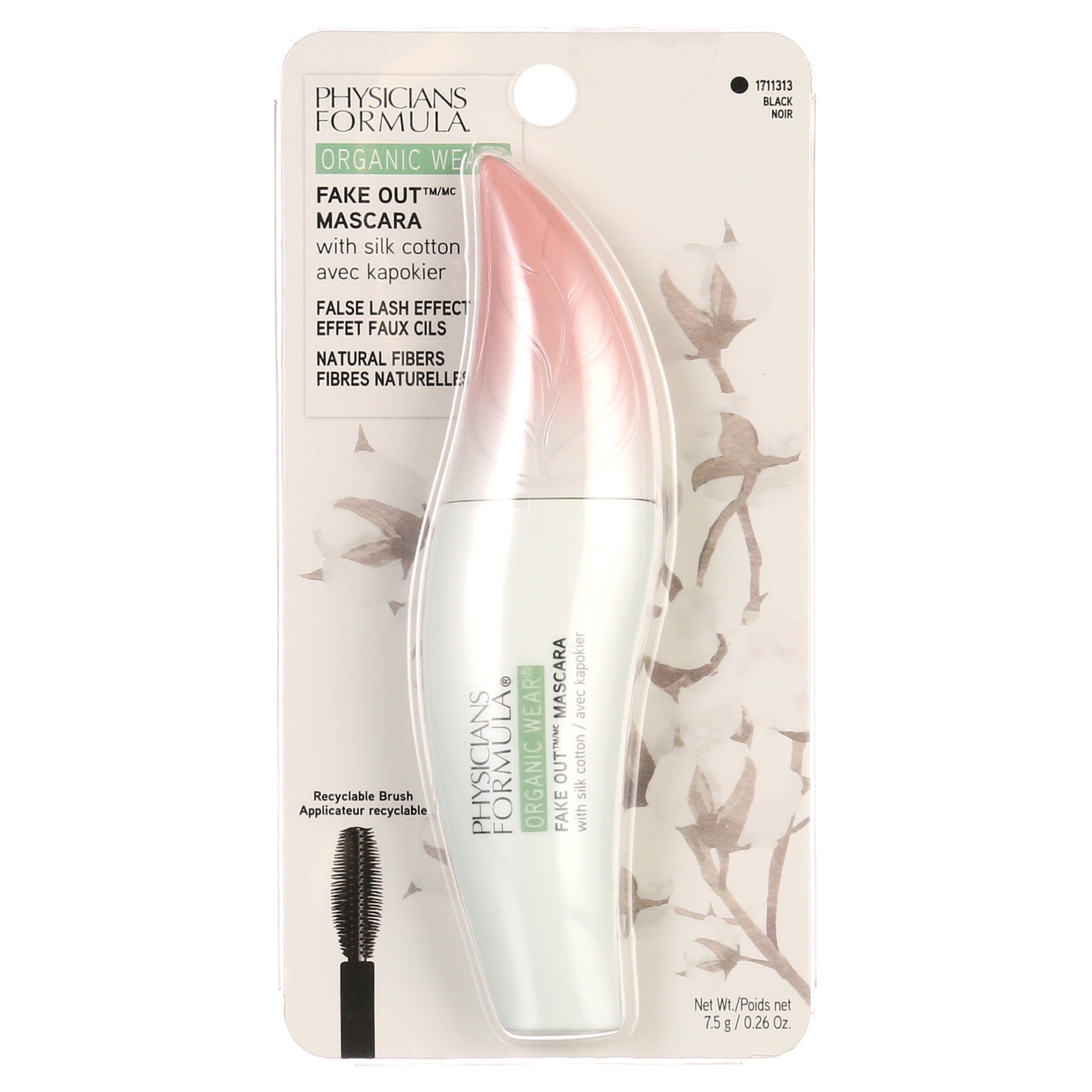 Physicians Formula Organic Wear Fake Out Mascara, Black
