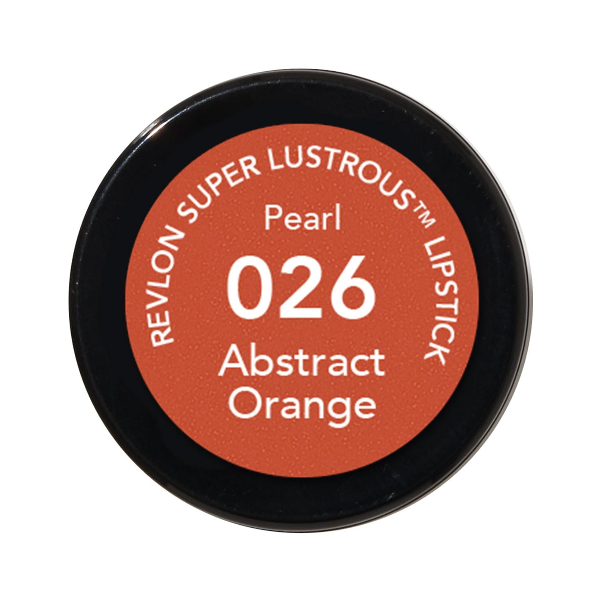 Revlon Super Lustrous Lipstick, Abstract Orange (026), 0.15 oz