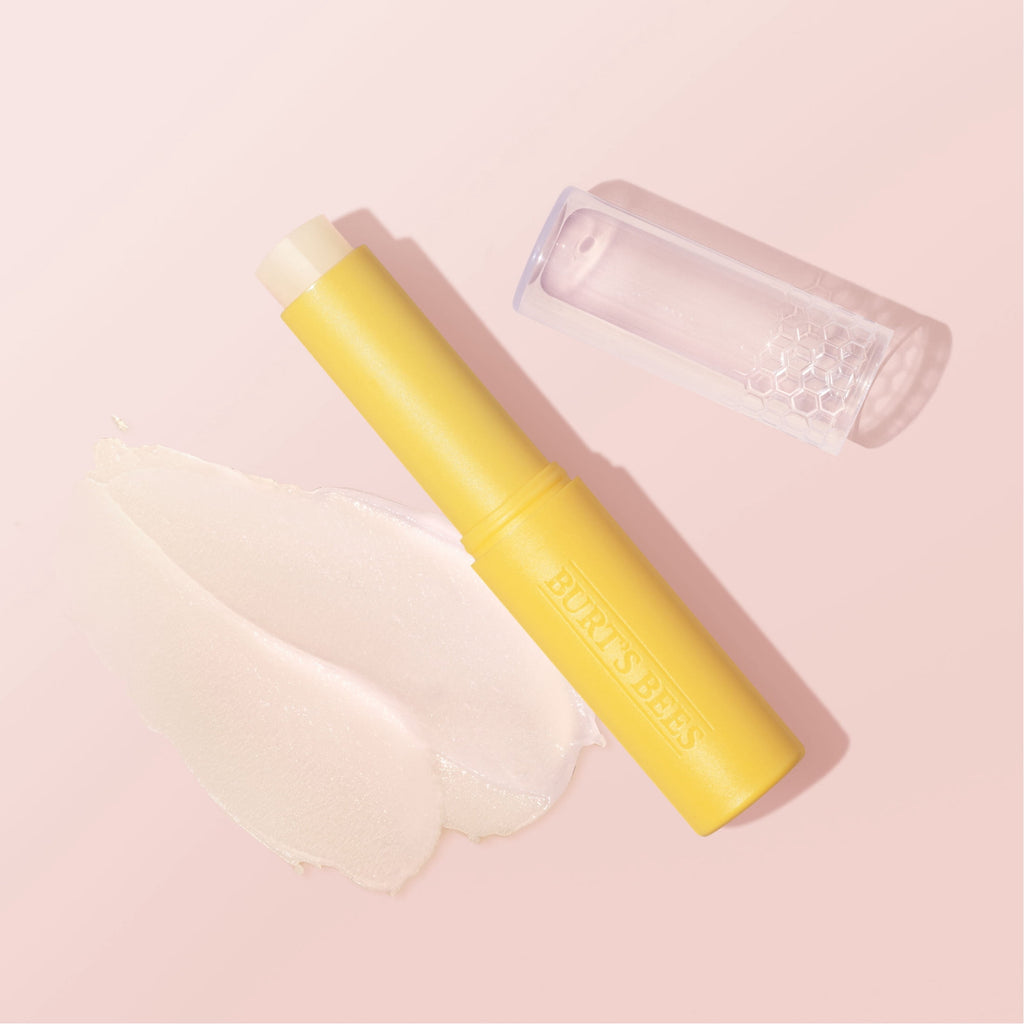 Burt's Bees Boosted Lip Balm Sheer Plus with Shea Butter, 1 Tube, 0.16 Oz