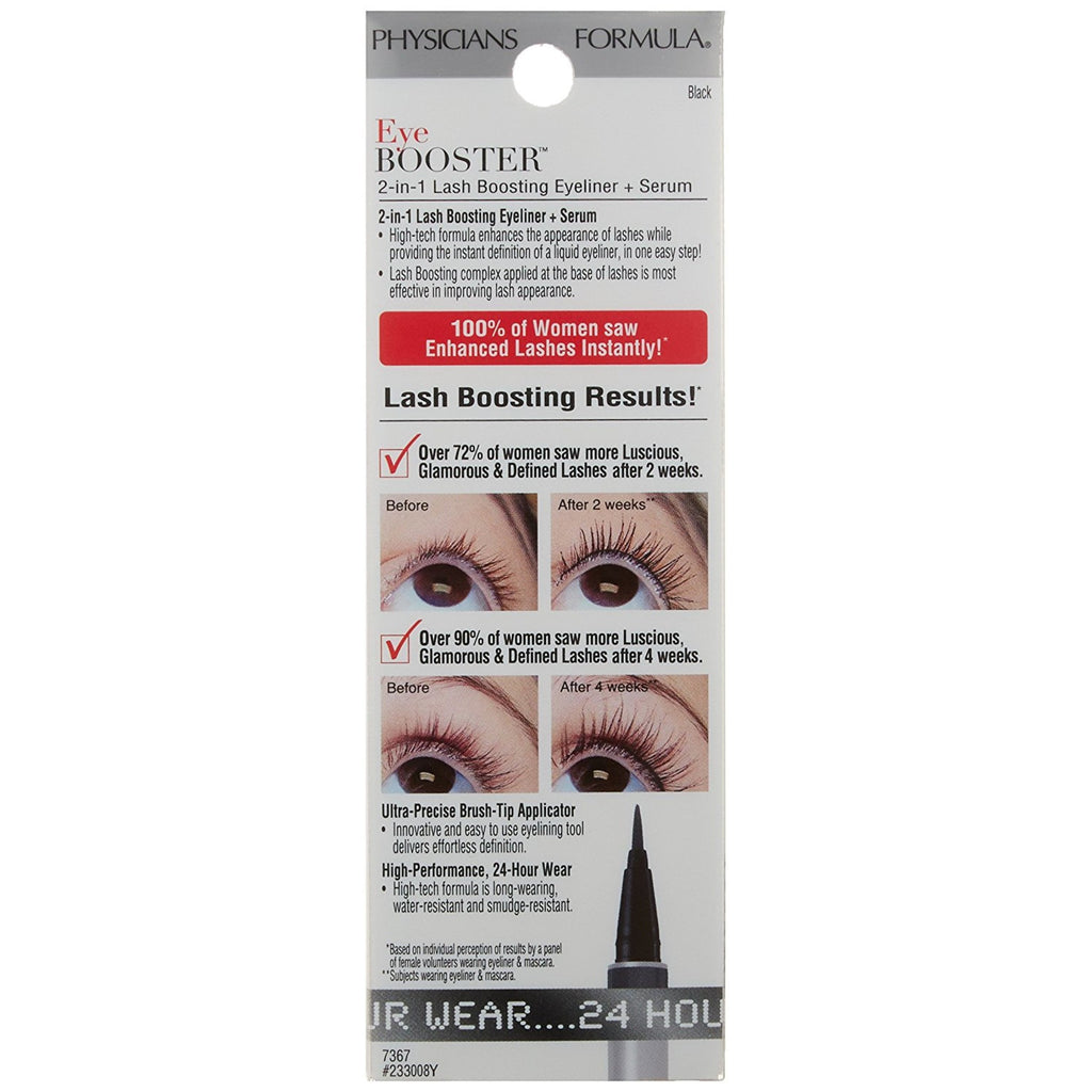 Physicians Formula Eye Booster™ Lash 2-in-1 Boosting Eyeliner & Serum, Black