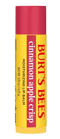 Burt’s Bees Cinnamon Apple Crisp Lip Balm 0.15 oz Limited Edition Moisturizing Balm