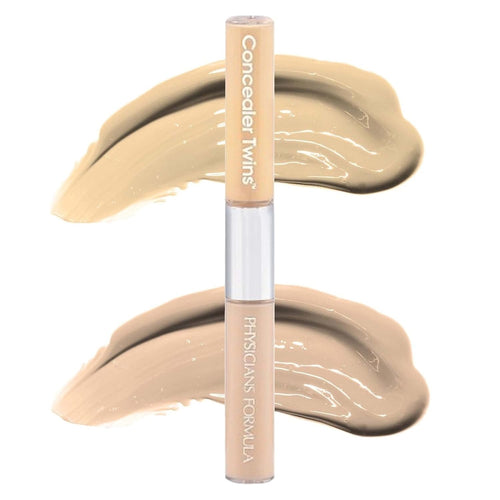 (2 pack) Physicians Formula Concealer Twins Cream Concealer, Yellow/Light