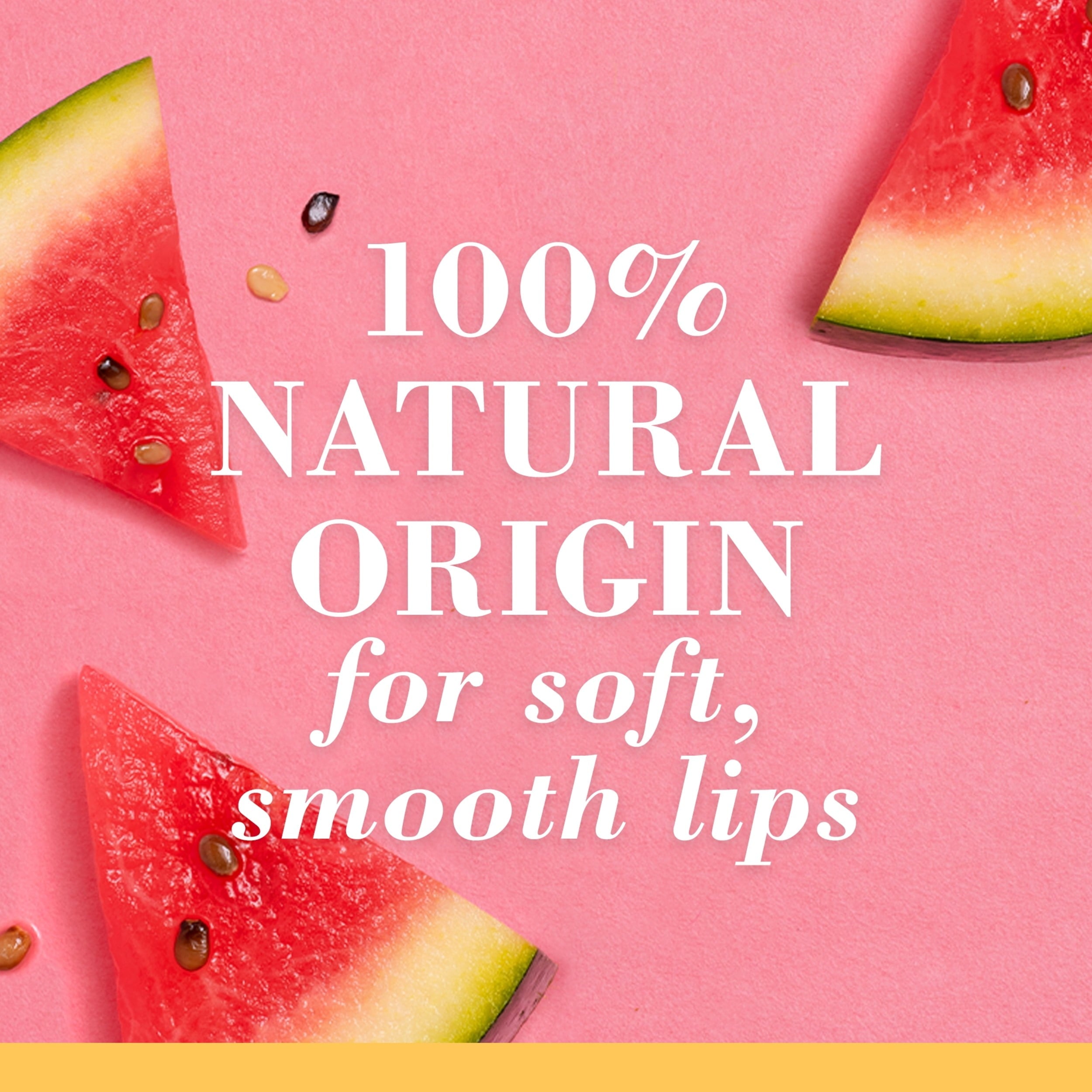 Burt's Bees 100% Natural  Squeezy Tinted Lip Balm with Beeswax, Watermelon Rush, 1 Tube