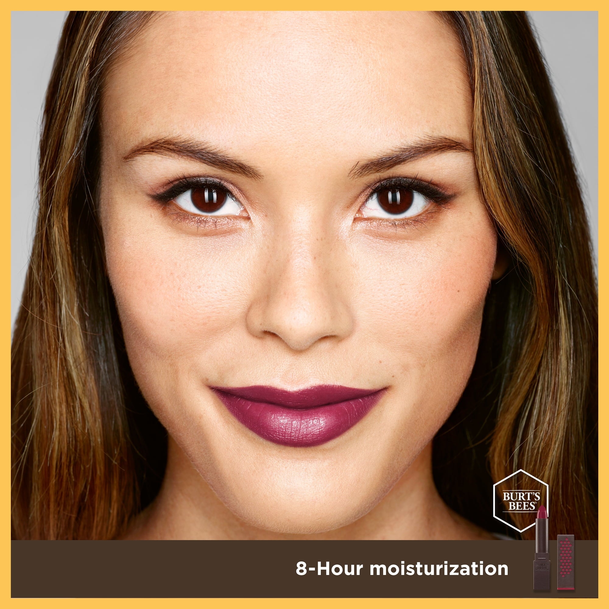 Burt's Bees 100% Natural Moisturizing Lipstick, Ruby Ripple - 1 Tube