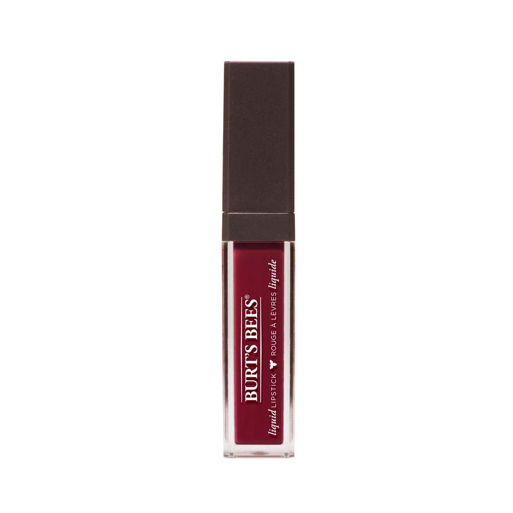 Burt's Bees 100% Natural Moisturizing Liquid Lipstick, Rushing Rose - 1 Tube