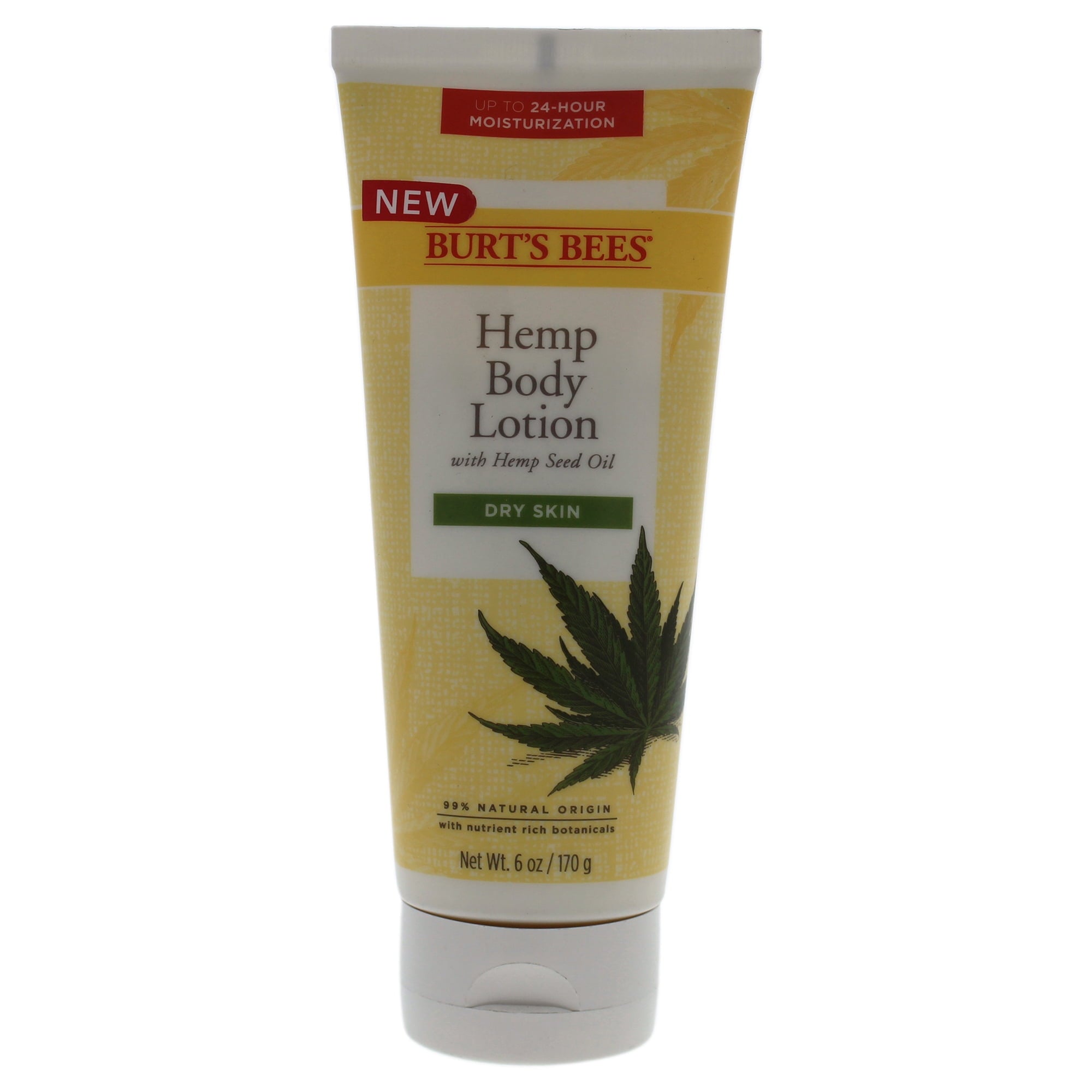 Burts Bees Hemp Body Lotion with Hemp Seed Oil for Dry Skin 6 Ounce